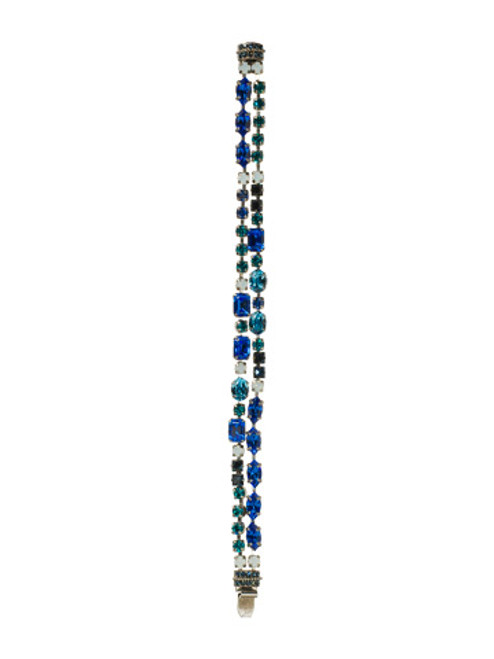 Sorrelli Electric Blue- Regal Cabochon Bracelet~  BCC1ASEB | Adares Boutique
