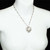 MICHAL GOLAN ~ BRIDAL- Heart Necklace ~ N2292 | Adare's Boutique