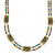 Michal Golan MIDNIGHT GARDEN - Layered Rectangle Necklace ~ N890 | Adare's Boutique