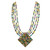 Michal Michal Golan MIDNIGHT GAREN - Diamond Necklace on Beaded Chain ~ N2101 | Adare's BoutiqueGolan Midnight Blossom Necklace ebt37agaqb