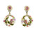 Michal Golan PEARL BLOSSOM - Open Circle Earrings ~ S6481 | Adare's Boutique