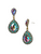 SUPER MULTI OVAL ENCRUSTED CRYSTAL EARRINGS BY SORRELLI~ECW47AGSPM