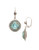 SORRELLI Teal Textile Earrings ~ ECB20ASTT | Adares Boutique