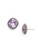 Sorrelli Essentials- VIOLET- Cushion Cut Solitaire Crystal Earrings~ EBX10ASVI