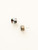 Sorrelli Hematite - Round Crystal Stud Earrings~ ECM14AGHEM