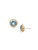 Sorrelli Essentials AQUAMARINE- Simplicity Crystal Stud Earrings~ EBY38BGAQU