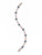 Sorrelli BATTLE BLUE- Connect The Dots Crystal Bracelet~ BDN15ASBTB | Adare's Boutique
