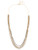 Layer It On Multi Strand Layered Necklace by Sorrelli~NCR73MXCRY