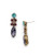 Jewel Tone Crystal Earrings by Sorrelli~EDQ23AGJT | Adares Boutique