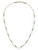 Silver White Howlite Necklace