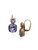 SORRELLI VIOLET- On The Edge Dangle Crystal Earrings~ ECL4AGVI