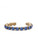 Sorrelli SAPPHIRE - Riveting Romance Cuff Bracelet ~ BCL23AGSAP | Adare's Boutique