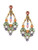 Sorrelli Bohemian Bright- Terina Crystal Post Drop Earrings~ EEA2AGBHB | Adares Boutique