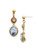 Sorrelli Bohemian Bright - Ortensia Post Drop Earrings~ EEA34AGBHB 