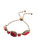 Sorrelli Sansa Red  Tosca Crystal Slider Bracelet~ BEA31AGSNR | Adares Boutique