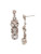 Sorrelli Soft Petal - Simona Crystal Post Drop Earrings~ EEA4ASPLS | Adares Boutique