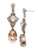 Sorrelli SOFT PETAL- Acca Crystal Dangle Earrings~ EDX26ASPLS  | Adare's Boutique