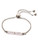 Sorrelli Misty Pink Elena Slider Bracelet~BEC12ASMP | Adares Boutique