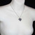 Michal Golan CERULEAN- Heart Necklace ~ N4340 | Adare's Boutique