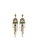 Sorrelli- Water Lily- Swarovski Crystal Chandelier Earrings with Pearl Accents~ EBP40AGWL | Adares Boutique