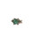 SORRELLI GAME DAY GREEN CLOWNING AROUND CRYSTAL RING- RDN78ASGDG 