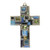 Michal Golan Blue Mosaic Wall Cross~CR8 