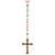 Michal Golan Red & Green Cross~N3082 | Adares Boutique