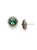 Sorrelli Game Day Green - Haute Halo Stud Earrings ~ ECX98ASGDG | Adares Boutique