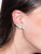 Sorrelli CRYSTAL- Cushion Cut Solitaire Stud Earrings~ EBX10RHCRY