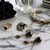 Sorrelli JET- Osha Pendant Necklace~ NEF3BGJET with other JET Collection in Bright Gold-Tone Finish