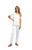 Go To T With Short Sleeves by Sympli 22110R-1-White-Full Front View|Adare's Boutique