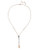 Sorrelli LUCKY NAVY - Regal Rhombus Y Pendant Necklace~ NDK76AGLNA 