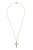 Sorrelli MIRAGE- Logan Cross Pendant Necklace ~ NEX3AGMIR