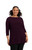 Nu Ideal Tunic by Sympli -23113-Plum- Front View|Adare's Boutique