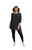 Go To Classic Tunic By Sympli~ 2382-Graphite-Full Front View