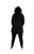 Bamboo Fleece Zip Up By Sympli~ BF4500-Black-Back View