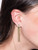 Sorrelli CRYSTAL- Cleo Bead Chain Dangle Earrings ~ 4EEZ3BGCRY