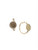 Full View- Sorrelli CRYSTAL- Luvie Hoop Earrings ~ EFA3BGCRY