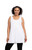  Go To Tank Tunic by Sympli-21121-White-  Front View|Adare's Boutique