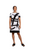 Boat Neck Dress by Sympli~ 28133PP-Abstract/Black-Front View|Adare's Boutique