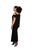 One Shoulder Boxy Top by Sympli~ 22271-Black-Side View|Adare's Boutique