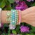 Sorrelli PACIFIC OPAL -Sienna Stretch Bracelet ~ BFD50BGPAC | Adare's Boutique