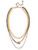 Sorrelli SPRING URBAN/BARE METALLICS- Layered Necklace ~ 4NFJ3MXMTL|Adare's Boutique