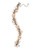 Sorrelli NEUTRAL TERRITORY - Circular Crystal Cluster Line Bracelet ~ BCW10AGNT | Adare's Boutique