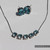  Sorrelli AQUAMARINE- Shaughna Tennis Necklace ~ NFC84PDAQU | Adare's Boutique