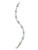 Sorrelli AQUAMARINE- Mini Eyelet Line Bracelet~ BDH5ASAQU | Adare's Boutique
