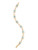 Sorrelli AQUAMARINE- Mini Eyelet Line Bracelet~ BDH5BGAQU | Adare's Boutique