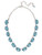 Sorrelli AQUAMARINE- Julianna Oval Statement Necklace ~ NFD76PDAQU | Adare's Boutique