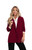 The Blazer by Sympli- 25150-Bloodstone-Front View|Adare's Boutique