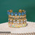Sorrelli CRYSTAL AURORA BOREALIS- Julianna Mini Emerald Cut Cuff Bracelet ~ BFD78BGCAB